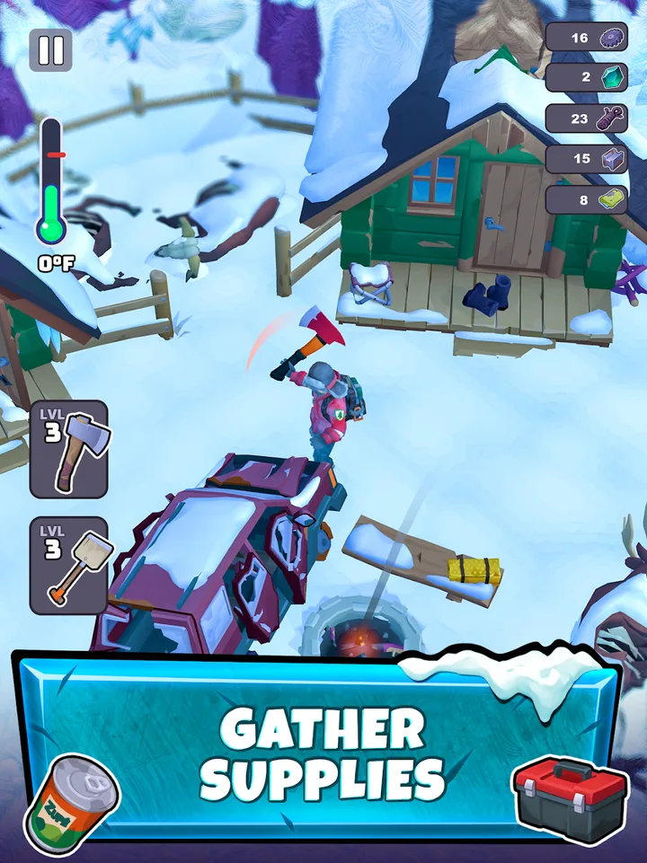 Frost World - Snow Survival screenshot 3