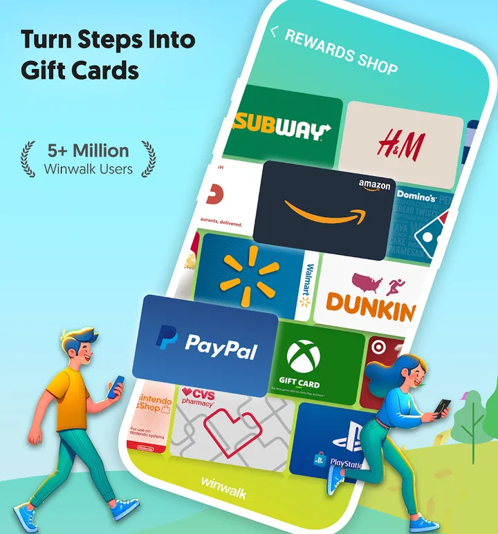 Winwalk Step Tracker & Rewards screenshot 1
