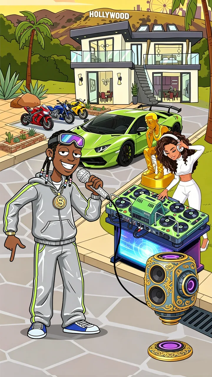 Rap Star:Idle Clicker screenshot 2