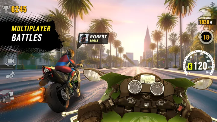 Motor Tour: Biker's Challenge screenshot 1