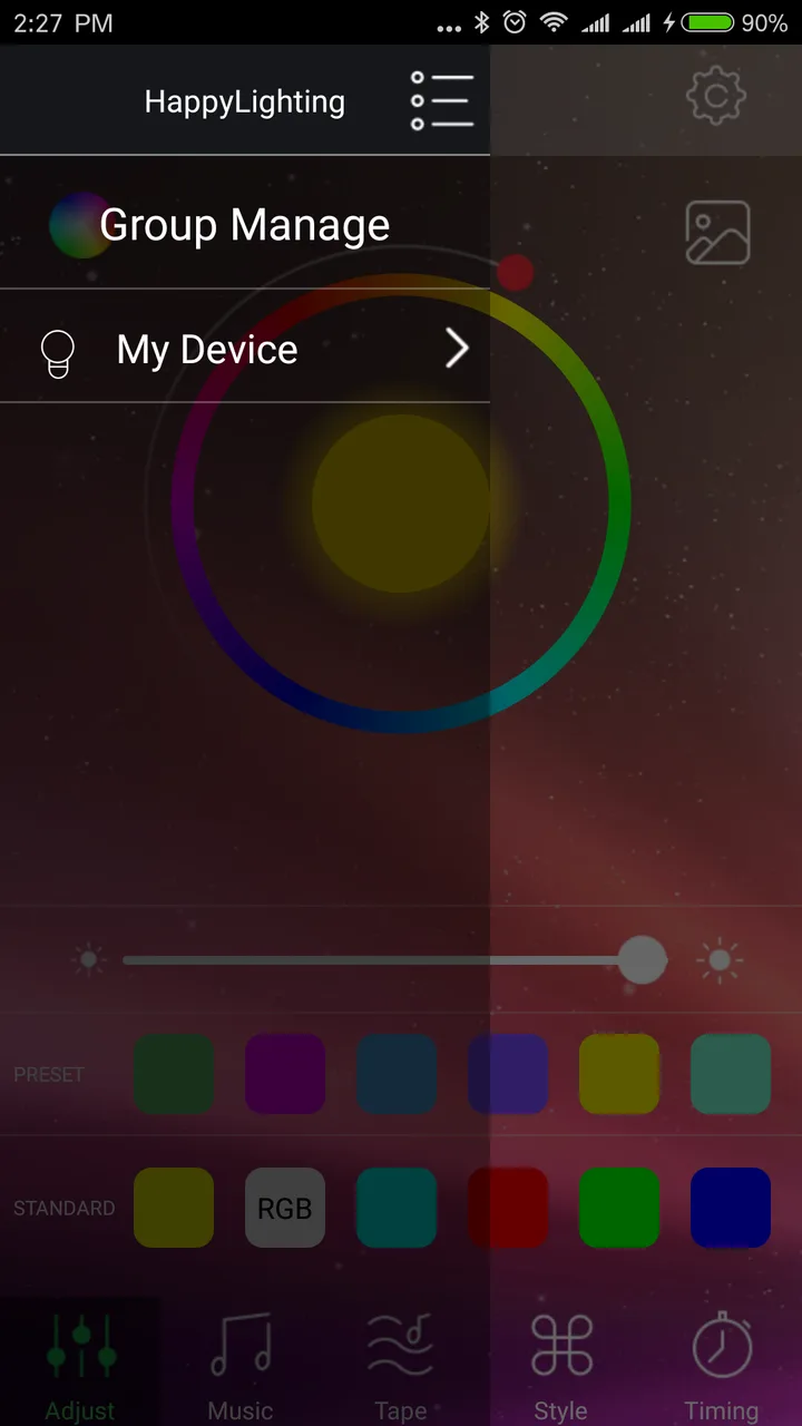 HappyLighting screenshot 1