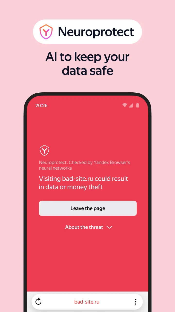 Yandex Browser with Alice AI screenshot 3