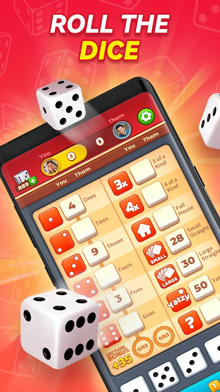 Yatzy GO! Classic Dice Game screenshot 1