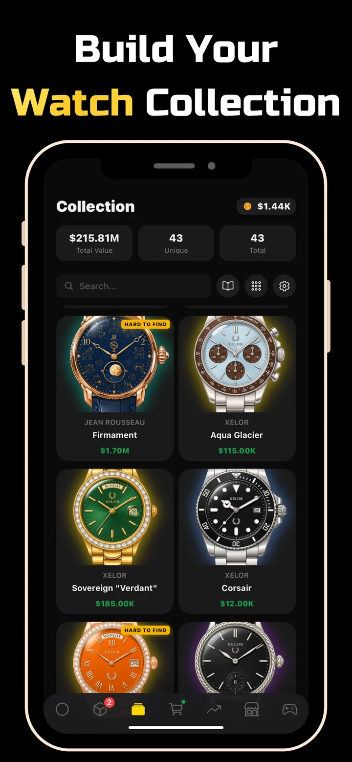 WatchBox: Watch Collector Game screenshot 1