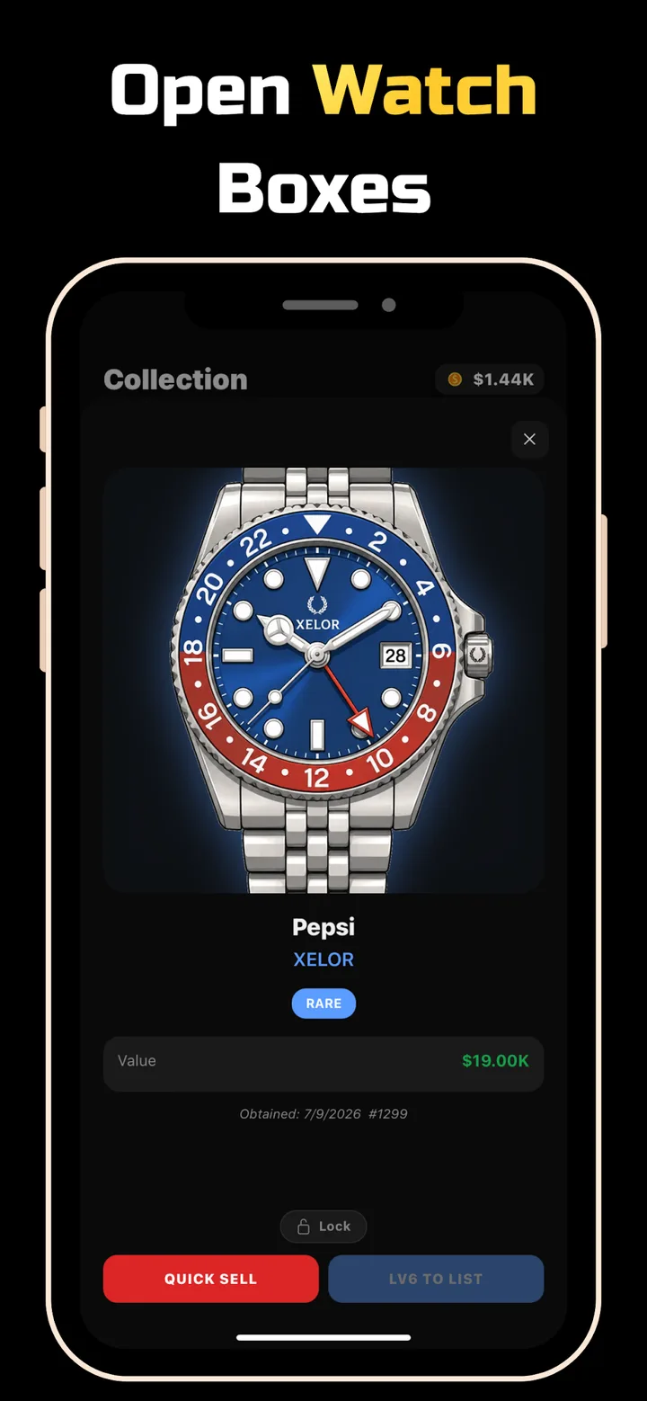 WatchBox: Watch Collector Game screenshot 2