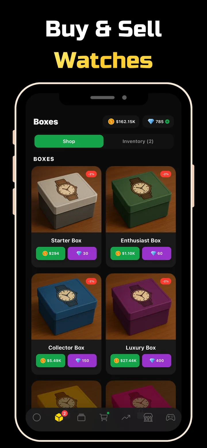 WatchBox: Watch Collector Game screenshot 3