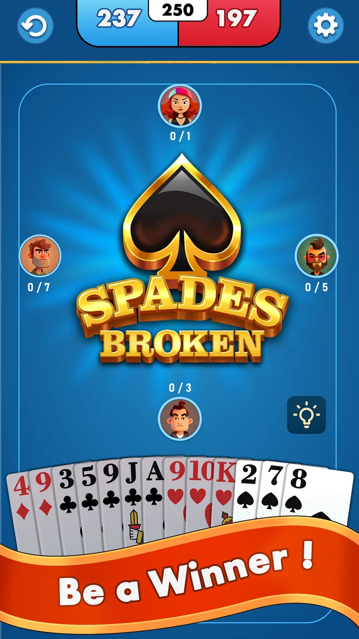 Spades screenshot 2