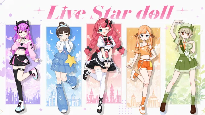 Live Star: Doll Dress Up Games screenshot 1