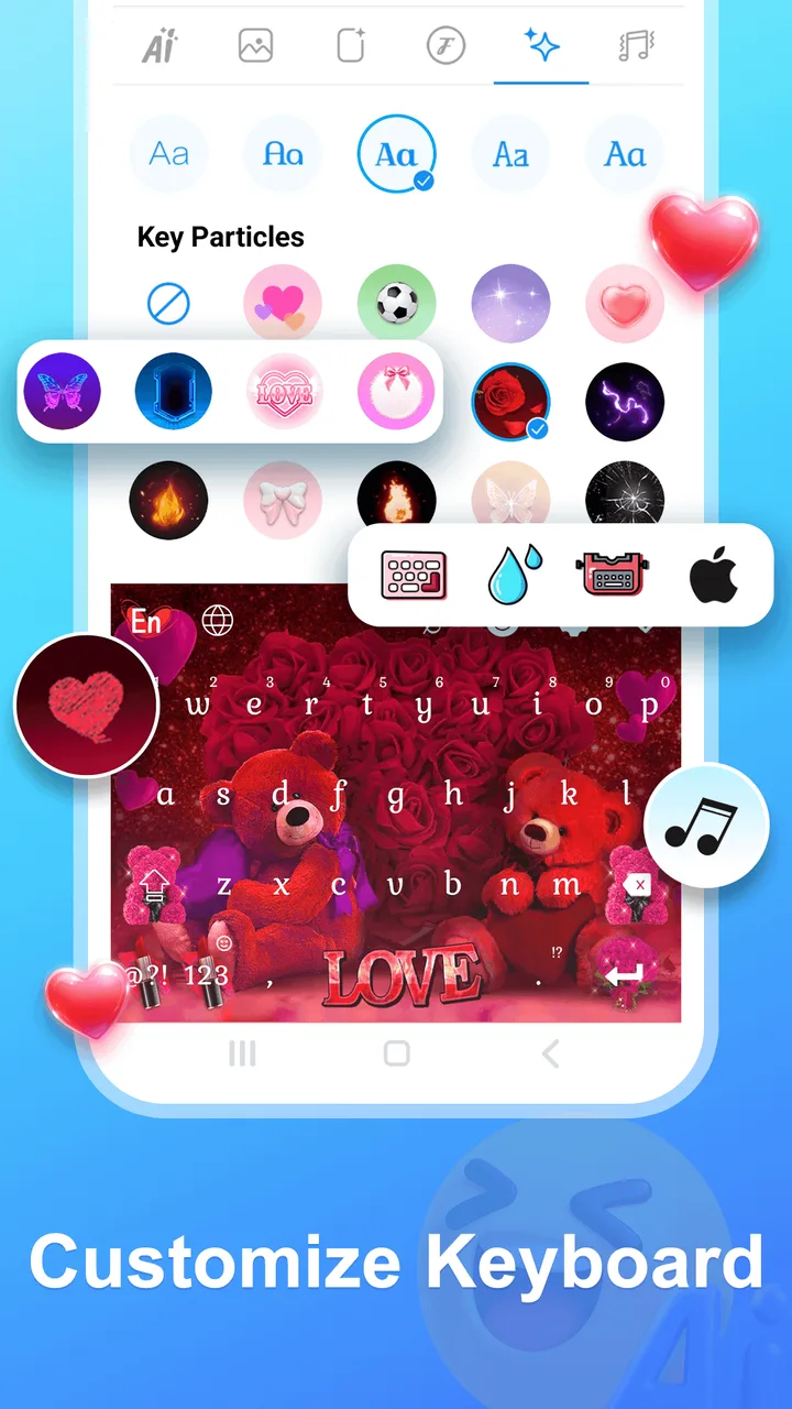 AImoji Keyboard - AI Stickers screenshot 4