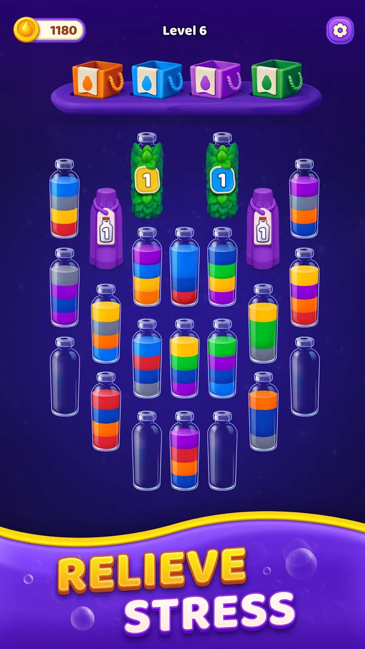 Get Color Pack: Sort Puzzle screenshot 2