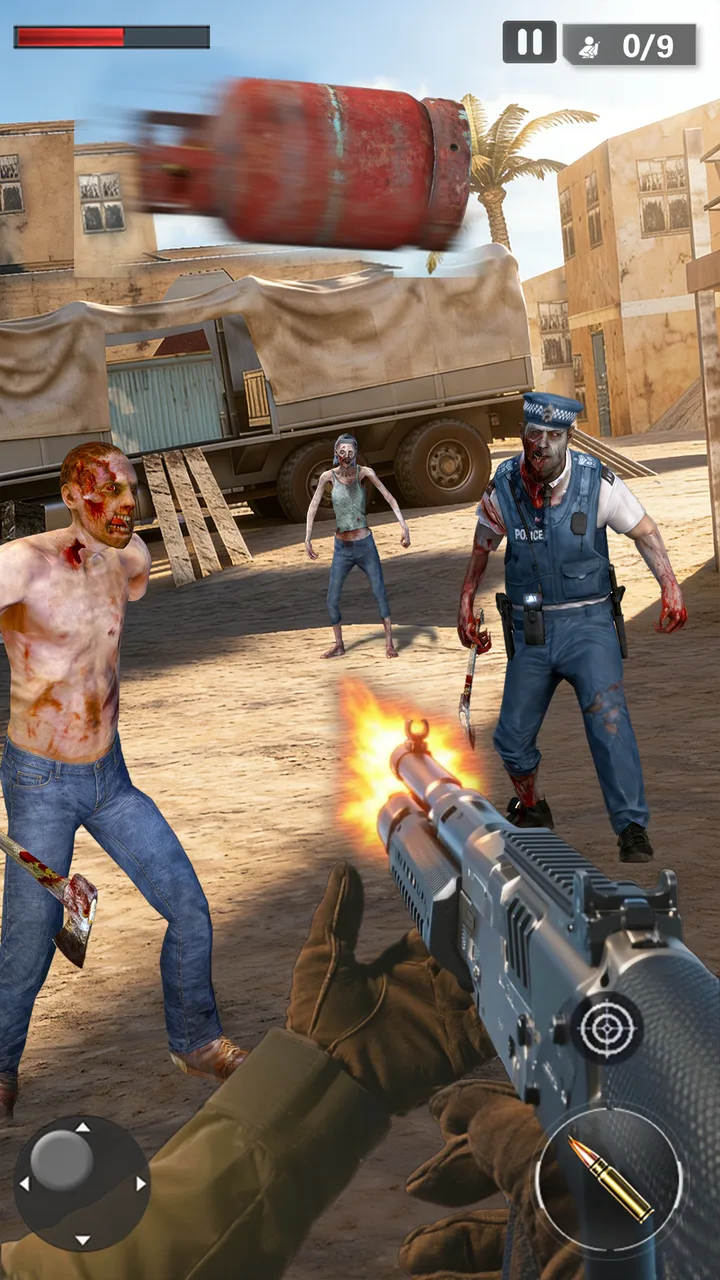 Zombie Strike: Shoot Fire screenshot 1