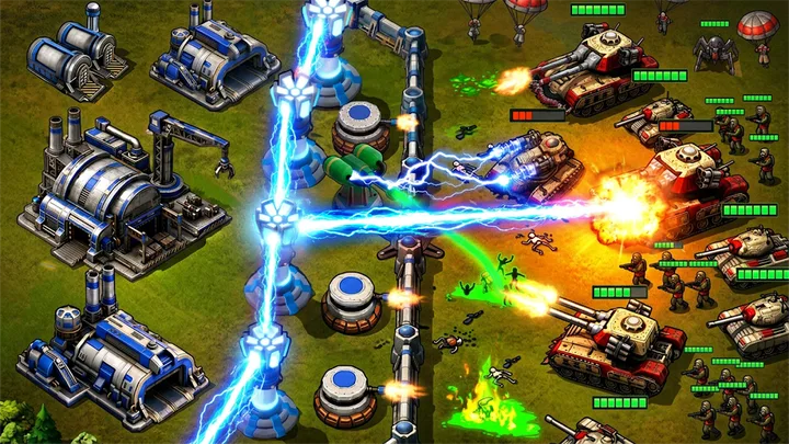 Red Command - War Alert RTS screenshot 2