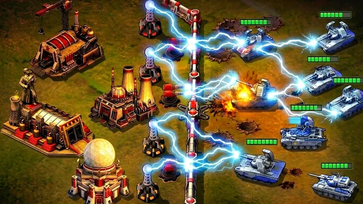 Red Command - War Alert RTS screenshot 4