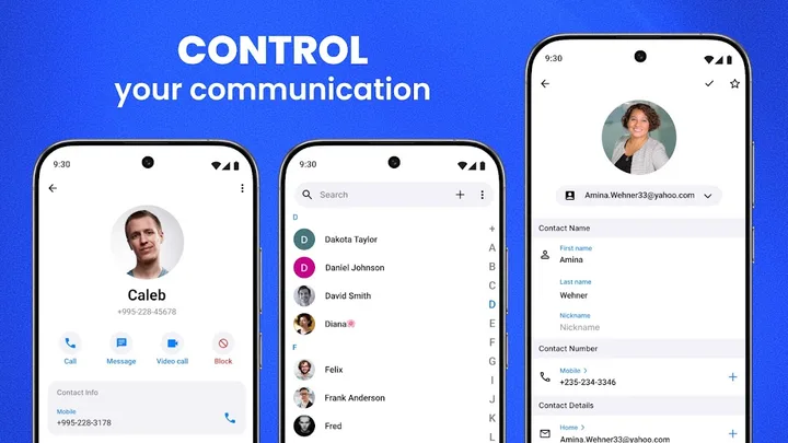 Contacts: Phone Calls & Dialer screenshot 2