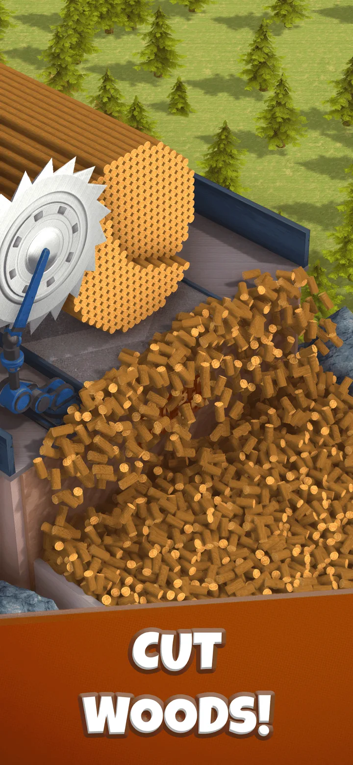 Idle Lumber Chopper Empire Inc screenshot 2
