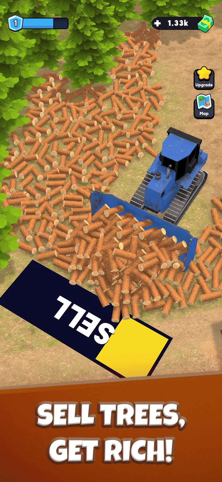 Idle Lumber Chopper Empire Inc screenshot 3
