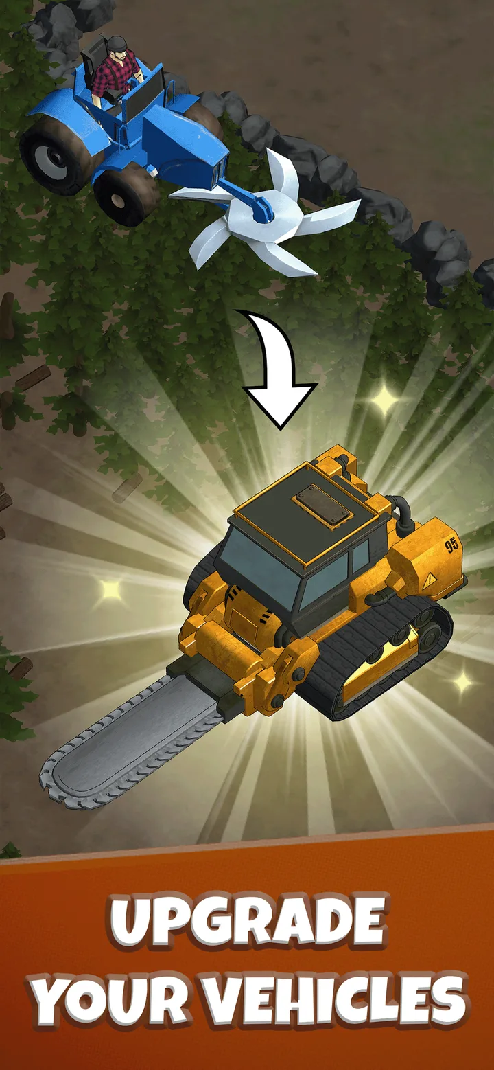 Idle Lumber Chopper Empire Inc screenshot 4