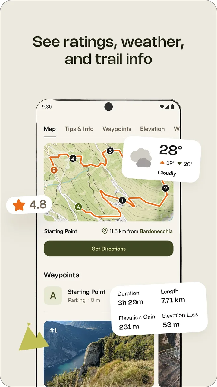 komoot - hike, bike & run screenshot 4