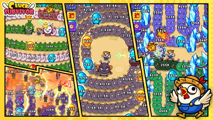 Cluck Survivor : Farm Defense screenshot 2