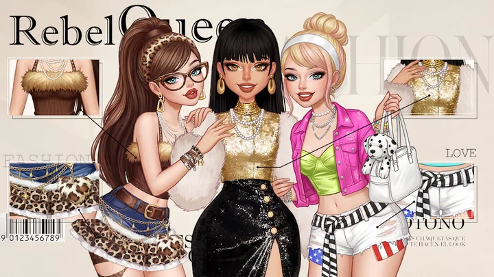Rebel Glam: Dress Up Games screenshot 2