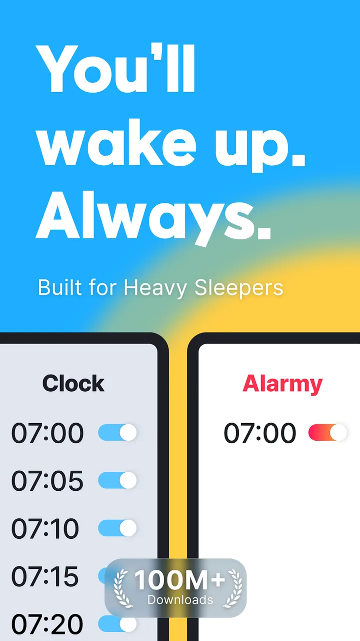 Alarmy - Alarm Clock & Sleep screenshot 1