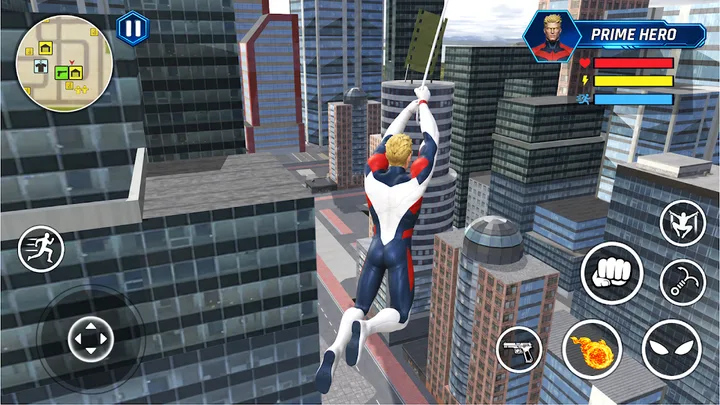 Rope Flying Hero Prime screenshot 4