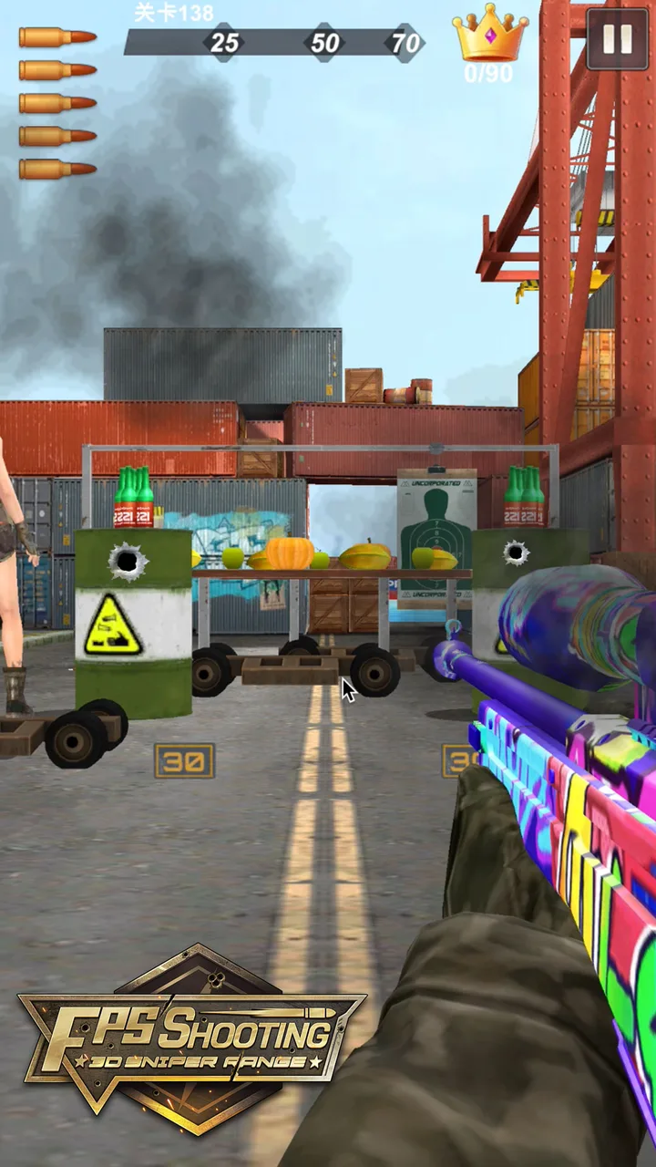 FPS Shooting: 3D Sniper Range screenshot 4