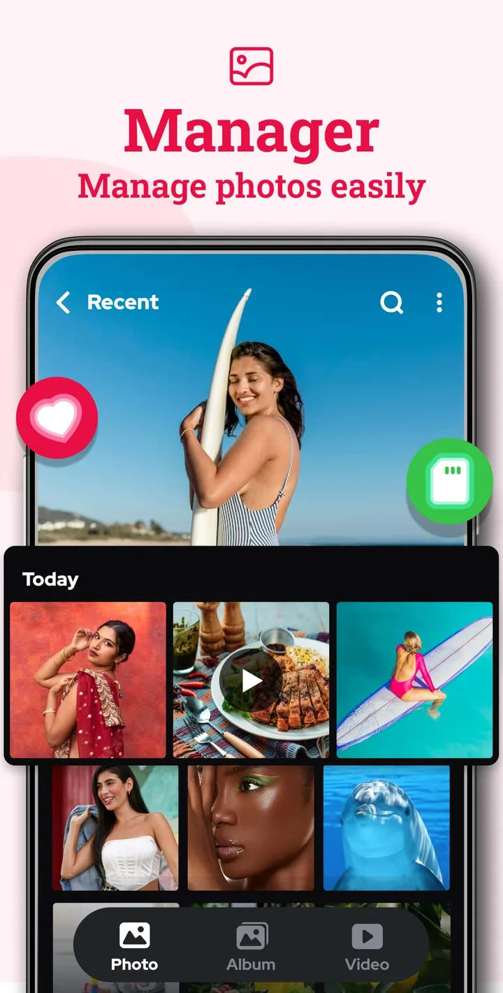 Galleryit - Photo Vault, Album screenshot 2