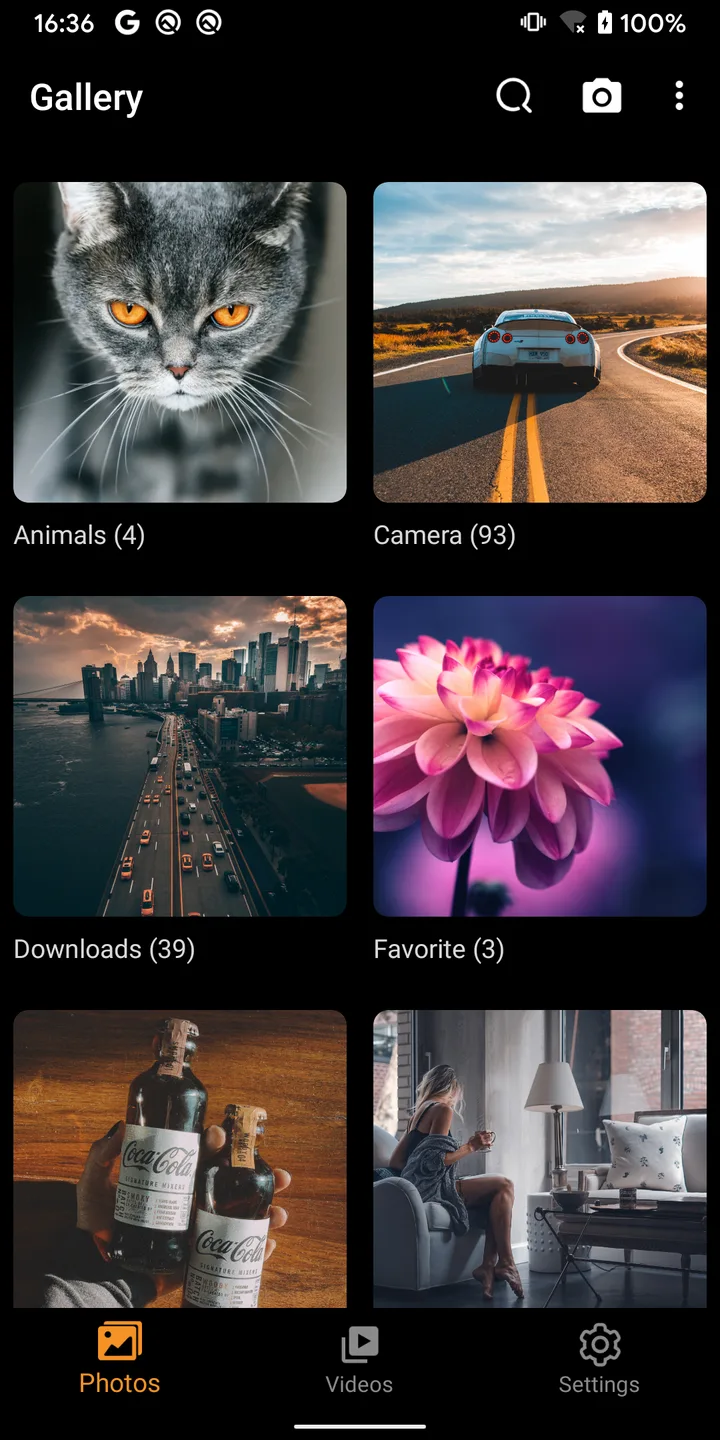 Gallery - photo gallery, album screenshot 2
