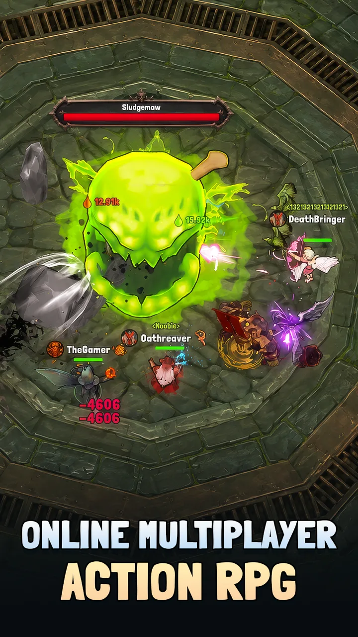 Eternal Hero: MMO Action RPG screenshot 1