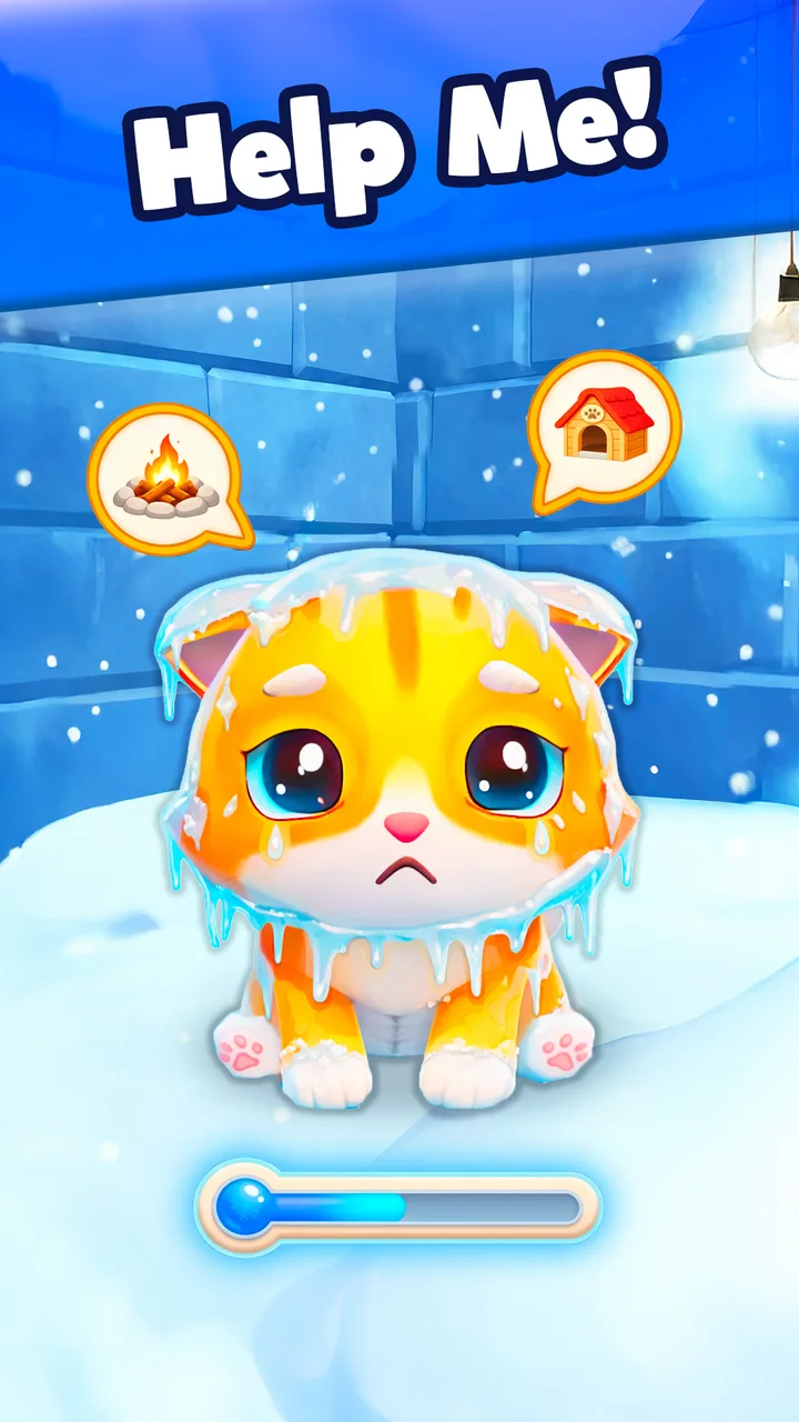 Cat Escape: Virtual Pet Game screenshot 1