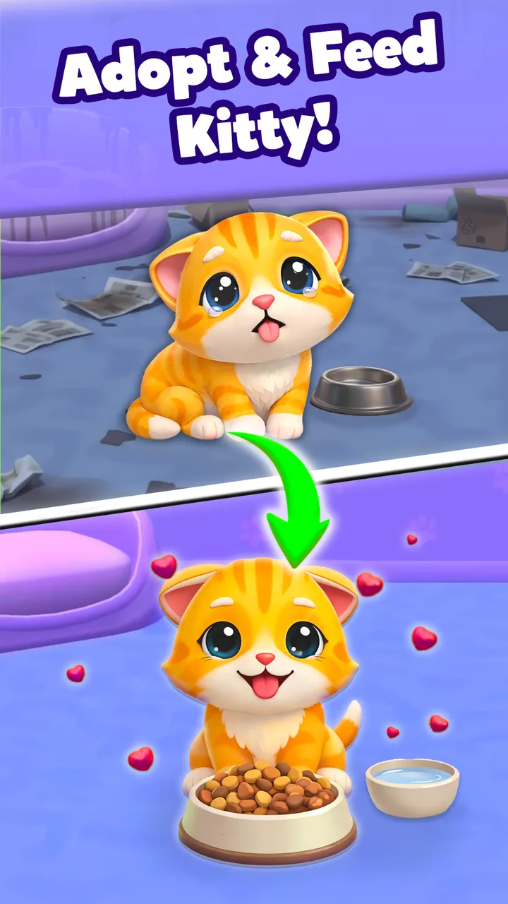 Cat Escape: Virtual Pet Game screenshot 2