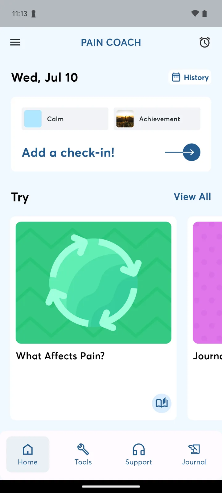 Pain Coach screenshot 1