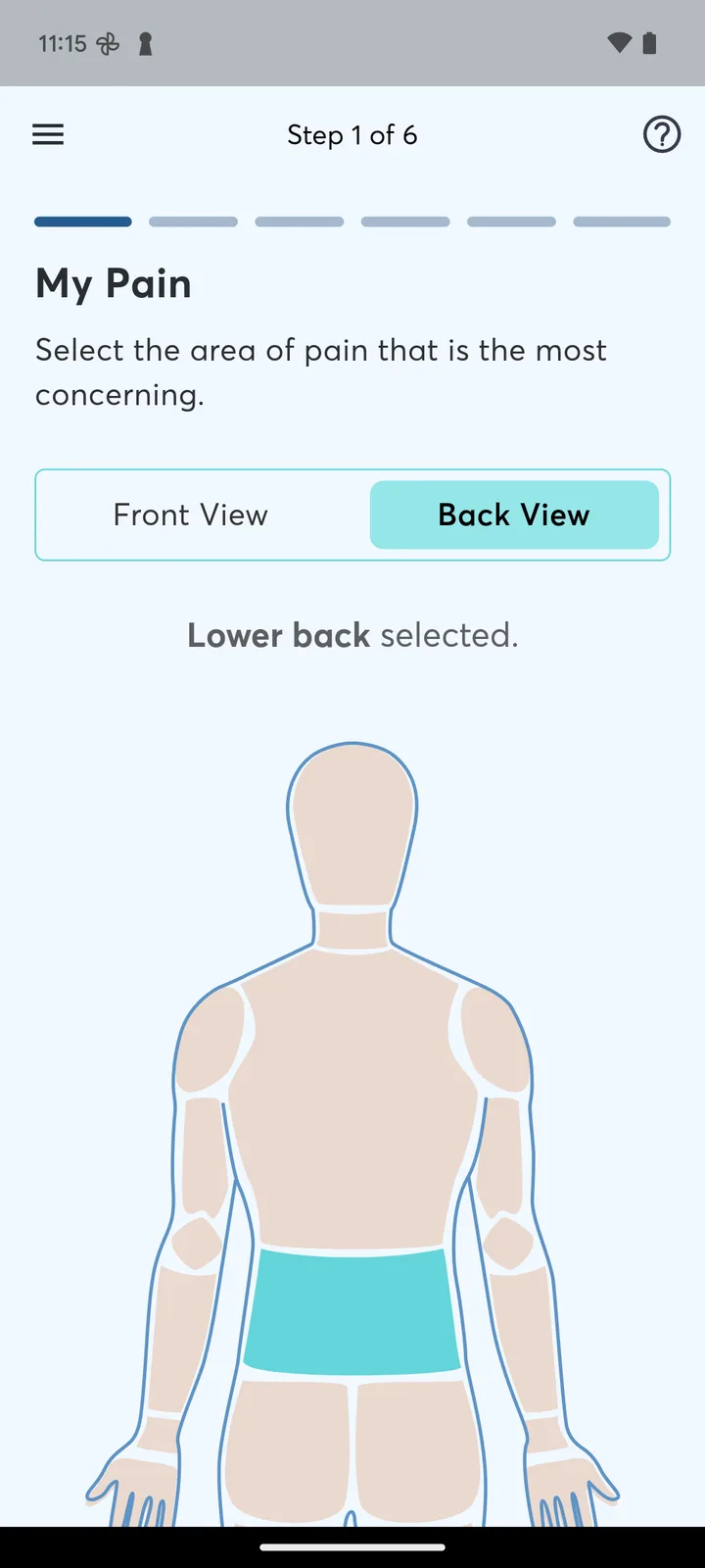 Pain Coach screenshot 2