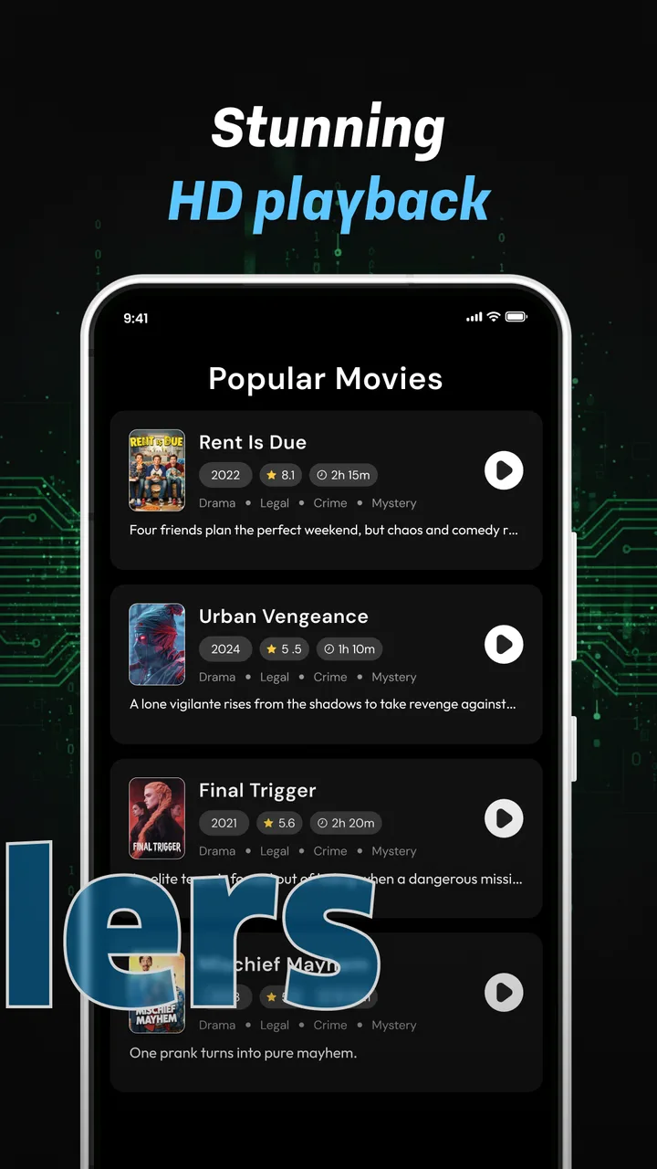 Movies Drama & TV series: Info screenshot 4