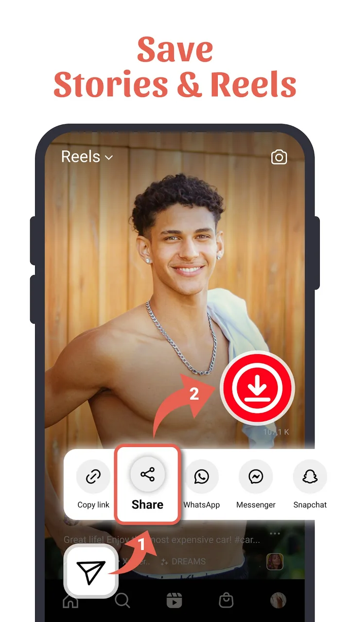 InSaver: All Video Downloader screenshot 2