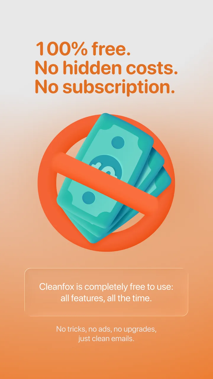 Cleanfox: Spam & Email Cleaner screenshot 2
