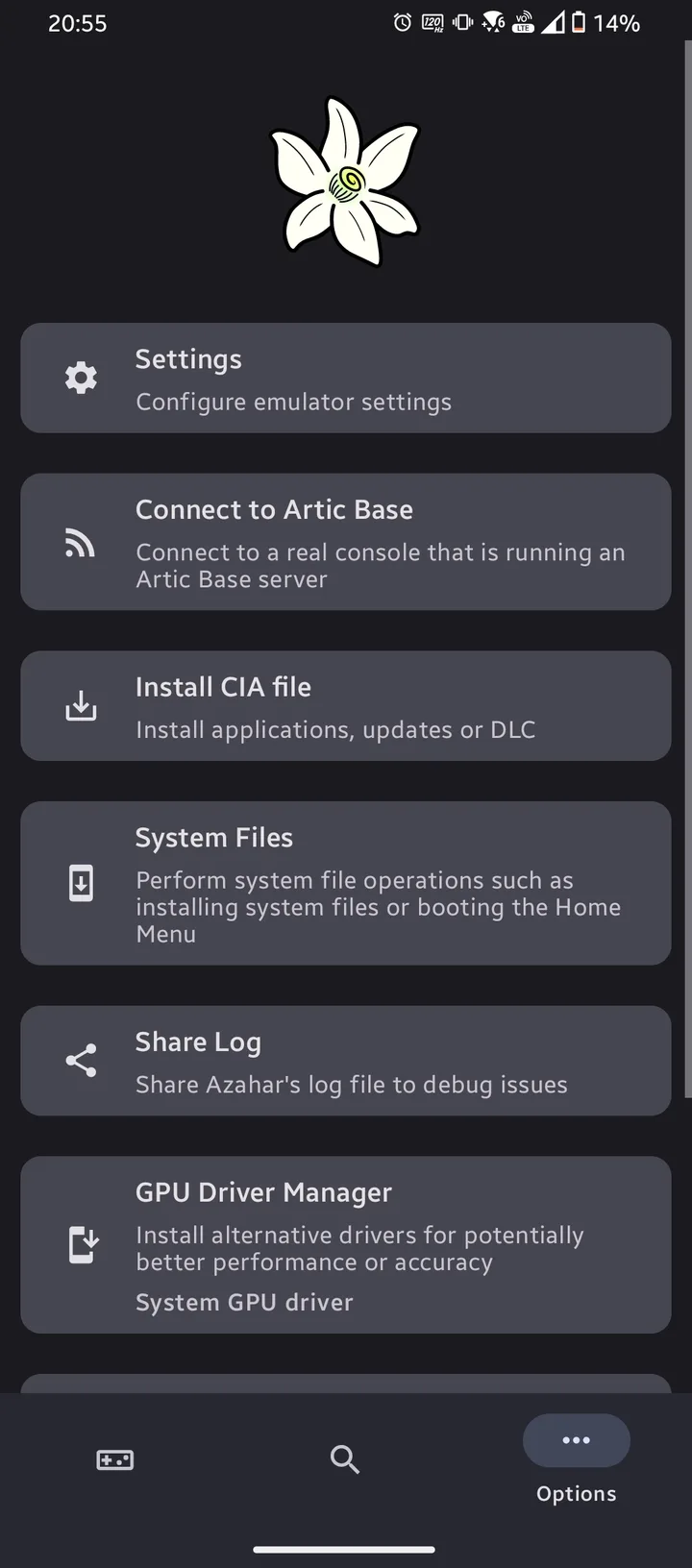 Azahar Emulator screenshot 1