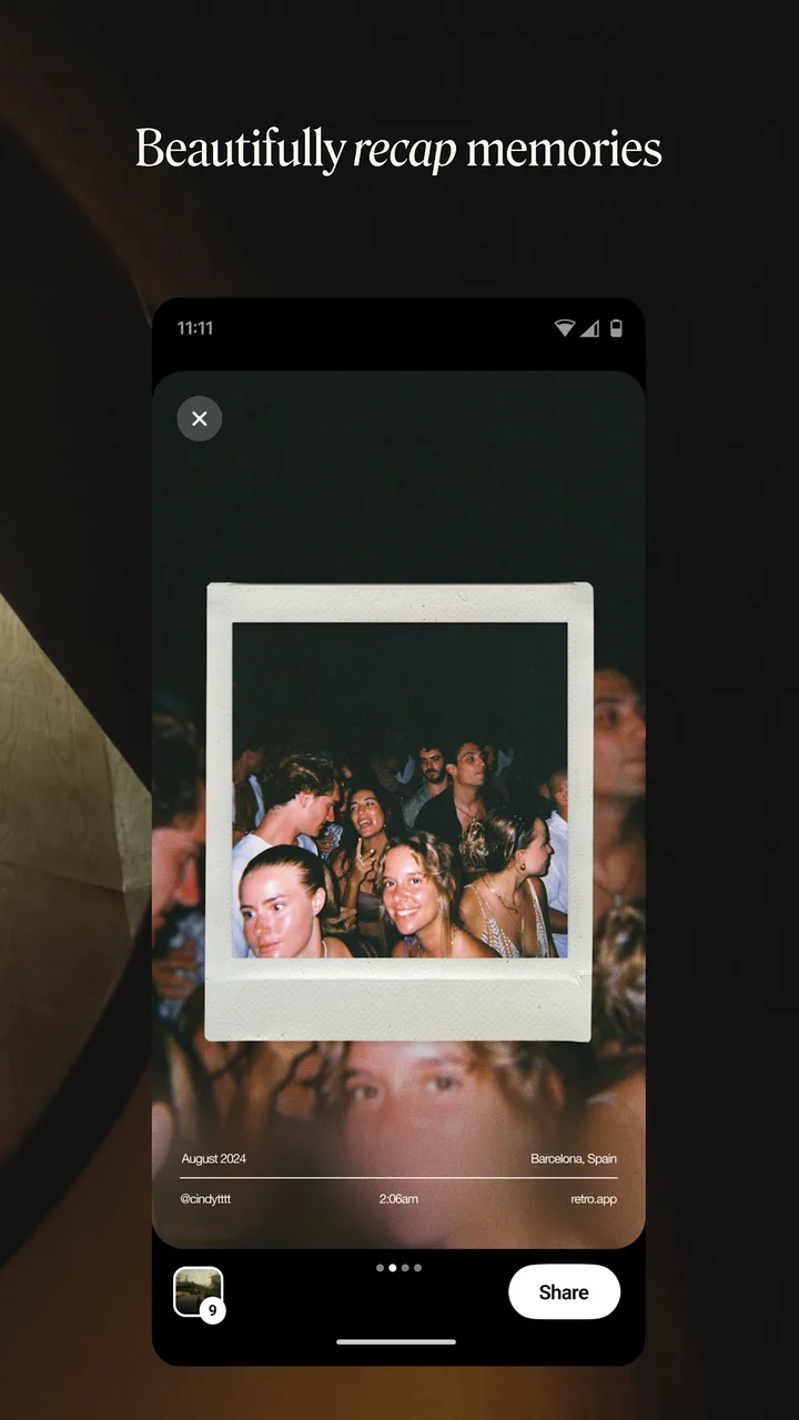 Retro — Photos with Friends screenshot 4