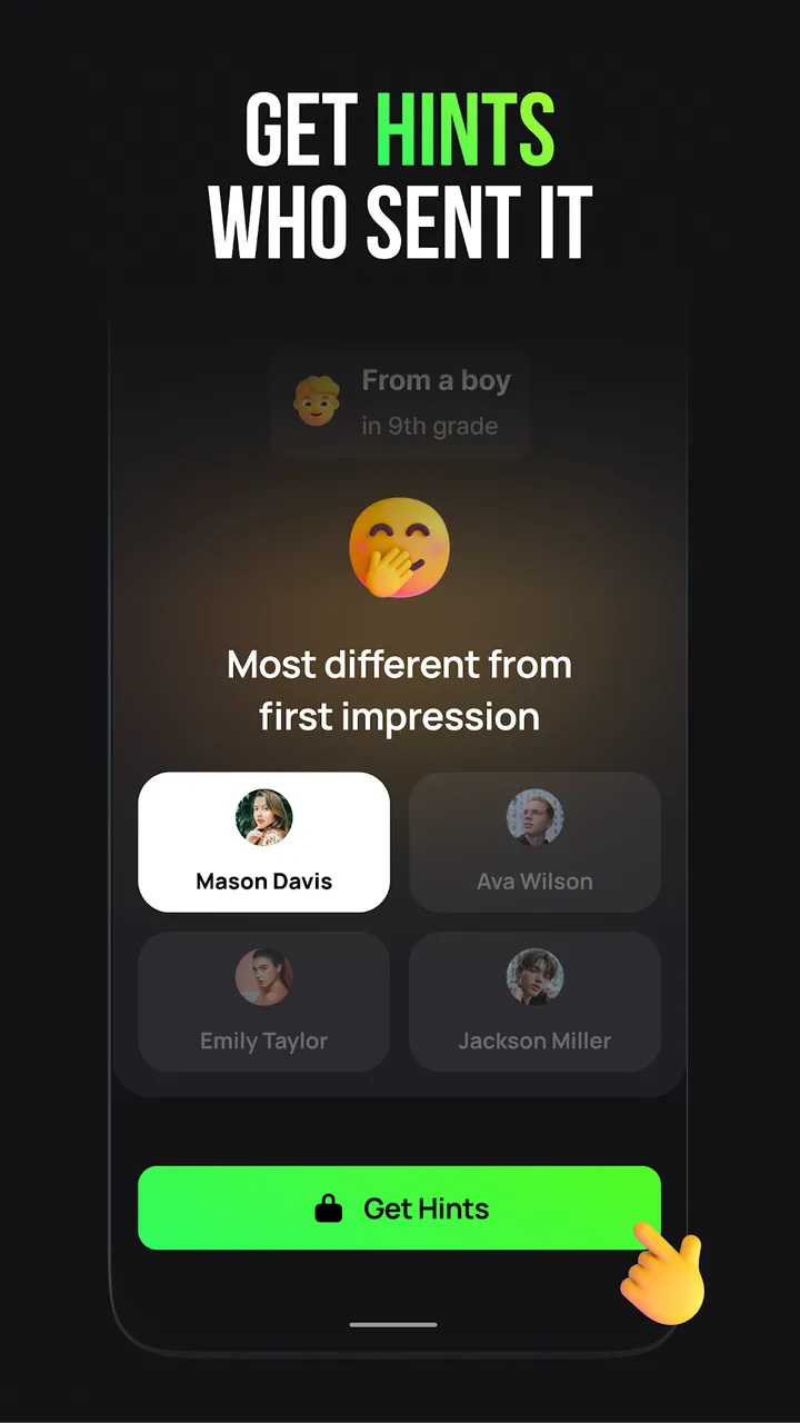 Peek: Secret Compliment screenshot 2
