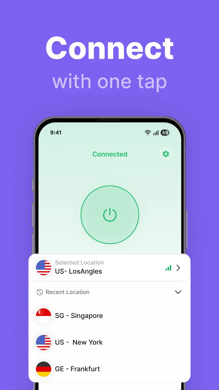 SpeedTop VPN: Fast & Secure screenshot 1