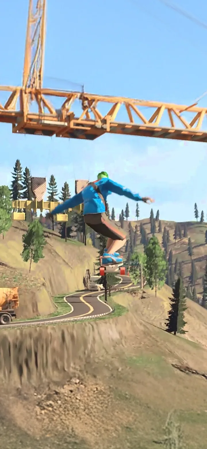 Downhill Racer screenshot 2
