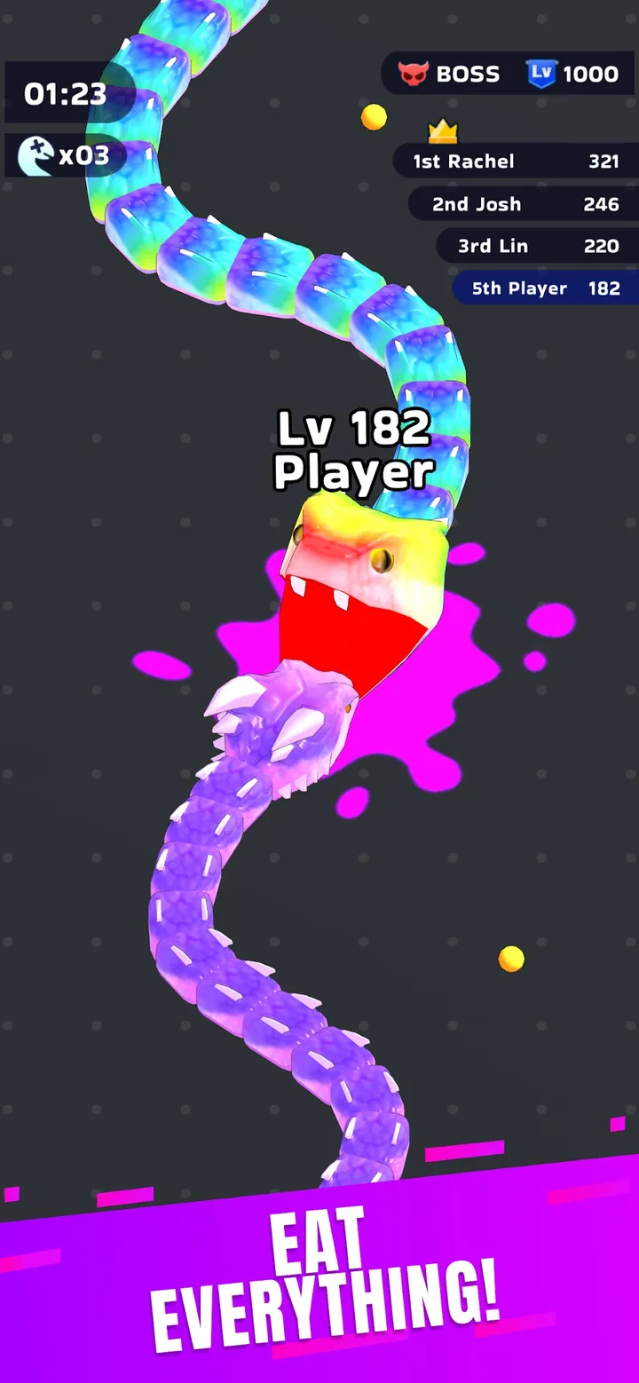 Snake Clash! screenshot 4