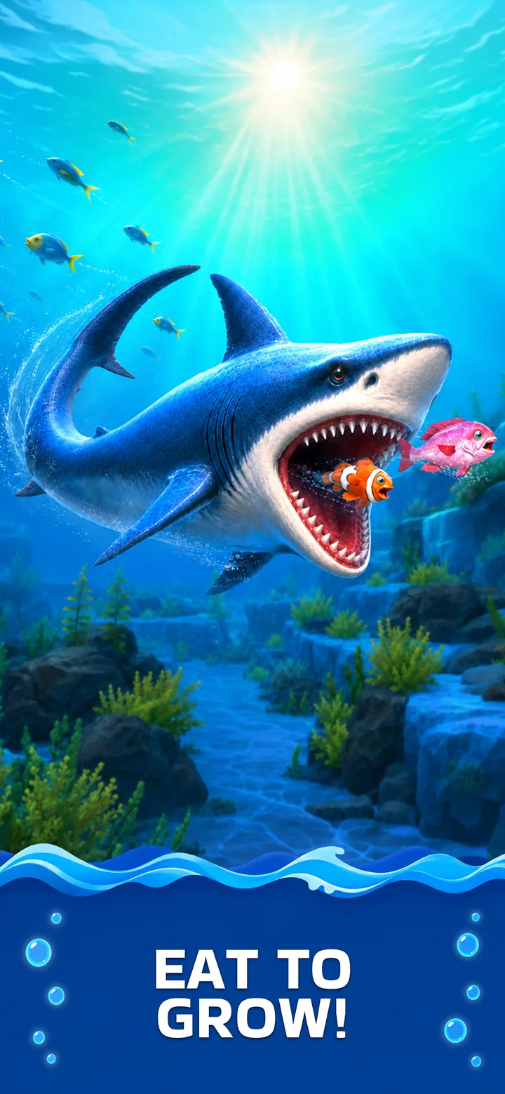 Shark Universe: Survival World screenshot 1