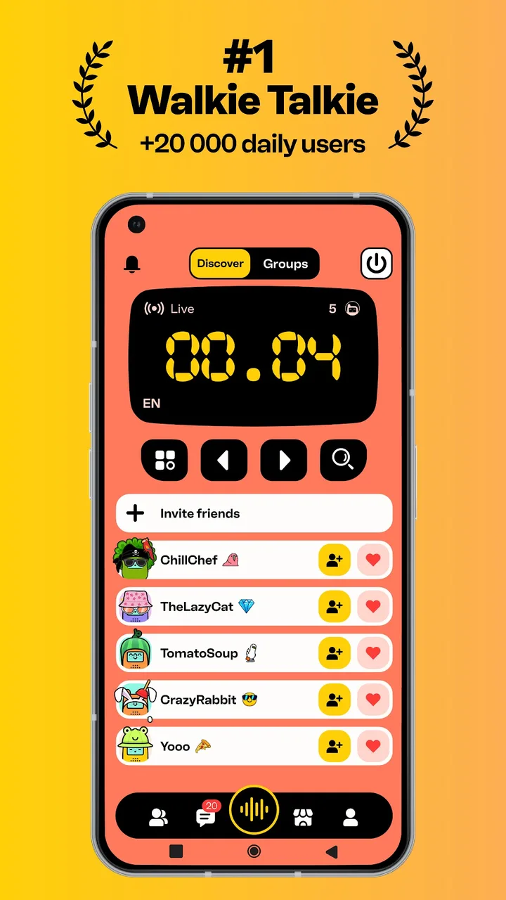 Walkie Talkie - All Talk App screenshot 1