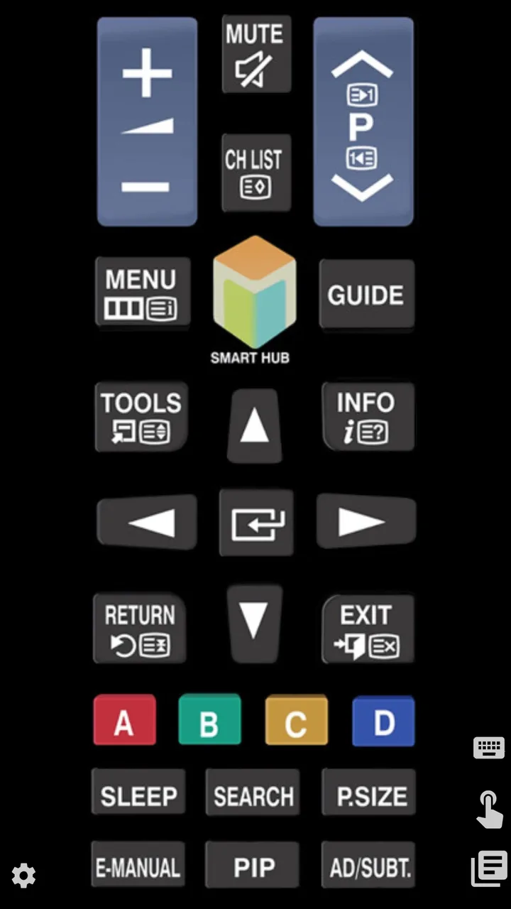 TV (Samsung) Remote Control screenshot 3