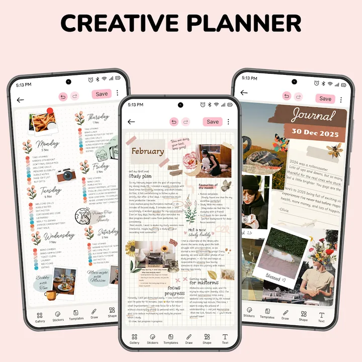 Journal: Notes, Planner, PDFs screenshot 2