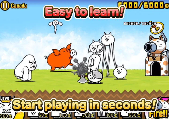 The Battle Cats screenshot 4
