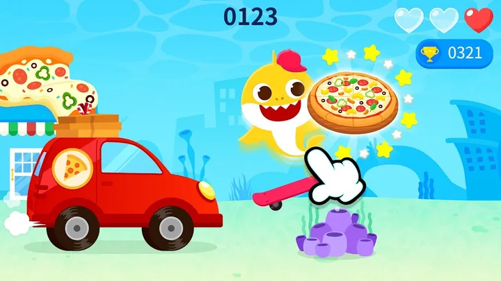 Baby Shark Pizza Game for Kids screenshot 3