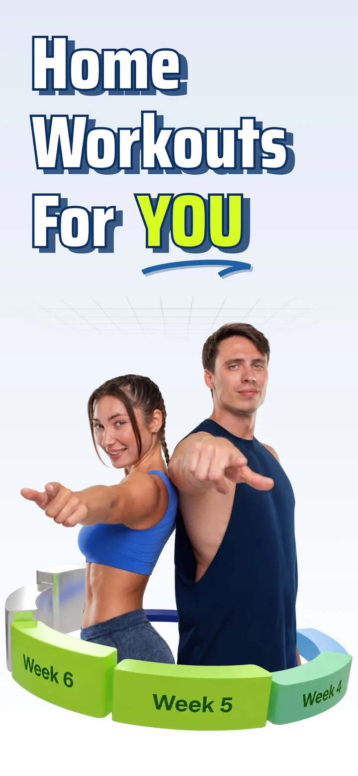 Workout at Home App: Fitness screenshot 1